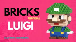 How To Build Luigi Bricks - Lego Mini Assembling