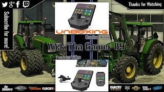 Farming Simulator 15 Side Panel  Unboxing and Setting Up | Live |