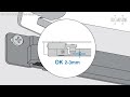 instructions 🛠 learn how to install our door damper ldd s surface mount sugatsune global