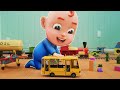 Wheels On The Bus Go Round and Round - Baby Songs - Nursery Rhymes | Rosoo Kids Song