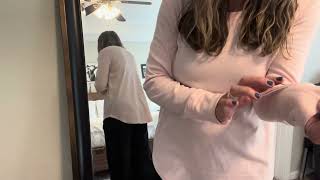 HIYIYEZI Fall Tops for Women Long Sleeve Side Split Casual Loose Tunic Top- REVIEW- LOVE!