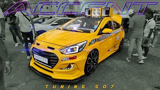 🥵🔥 Modified Hyundai Accent, Taxi Hyundai Accent Tuning, Hyundai Tuner 😱🔥