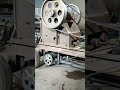 Mobile jaw crusher PE300*500 with output conveyor belt #jawcrusher #conveyorbelts