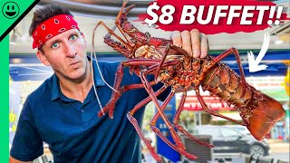 Vietnam's $8 LIVE Seafood Buffet!! Catch Your Dinner!!