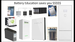 Battery Technologies Compared