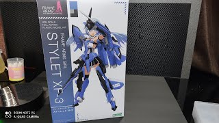 コトブキヤ フレームアームズ・ガール スティレット  XF-3 完成品 レビュー Kotobukiya Frame Arms Girl Stiletto XF-3  Review