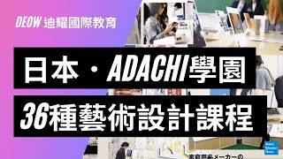 Adachi學園．36種視覺藝術課程