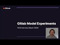 Gitlab Experiment Tracking - 15.10 Overview