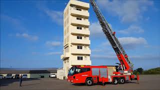 【35㍍の恐怖】はしご車に乗ってみました