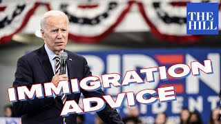 Biden's immigration advice to protesters leave Team Rising speechless