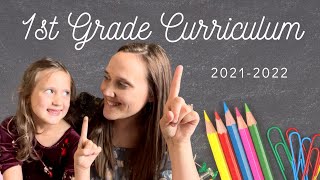 Homeschool Curriculum Picks 2021-2022 || 1st Grade Homeschool Curriculum Choices