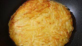 치즈감자채전 만들기 | 감자만 있으면 누구나 쉽게 만들수 있어요 / 초간단 감자채전 레시피