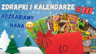 ZDRAPMASY #10 😍💕🎄 Wygrane zdrapki i mała demolka😂🤫😁🥳 #zdrapki #wygrana #scratch #kalendarzeadwentowe