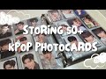 storing 50+ kpop photocards #7 ✿ enhypen, zb1, twice, nct, exo, aespa & more!