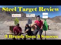 Steel Shooting Target Review | Highwild, AR500 Target Solutions, and Legion Targets | The Best AR500