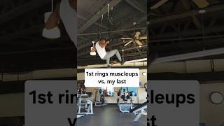 😂😂 that 1st one was ugly! #rings #muscleup #thenvsnow