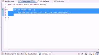 Java Programming Tutorial 49 Inheritance