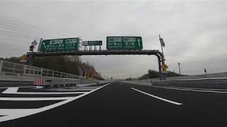 【車載動画】E1A 新東名高速道路 (伊勢原大山IC - 伊勢原JCT - 海老名南JCT)