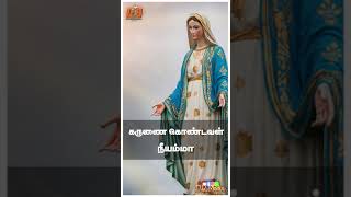 398. வானக அரசியே எங்கள் அன்னையே | Tamil Christian WhatsApp Status-தமிழ் கிறிஸ்தவப்பாடல் குறும்பதிவு