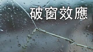 【破窗效應】為什麼你總是會遭受同樣的傷害 心理學中可怕的“破窗效應” 如何避免破窗效应呢 by 小阿姨CC