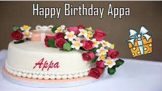 Happy Birthday Appa Image Wishes✔