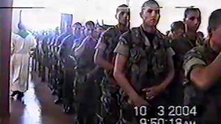 Juramento de bandera 4° Contingente del 2004 Parte 1