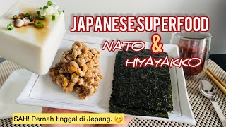 [Travelogfood] ASMR Japanese Superfoods: HIYAYAKKO \u0026 NATO for the first time #mukbang #tokyo #japan