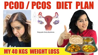 PCOS Indian Diet Plan To lose Weight Fast | Best PCOD/PCOS Diet Plan For Weight loss - Natasha Mohan