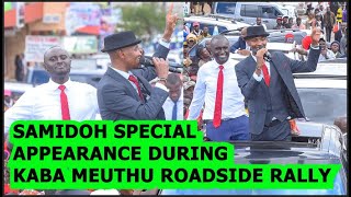SAMIDOH SPECIAL APPEARANCE IN A POLITICAL RALLY BY KABA METHU SENATOR EXCITE MAN