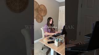 WFH lunch break #vlog #dayinmylife #productivity #lunch #recipe #wfh #workfromhome #ditl #diml