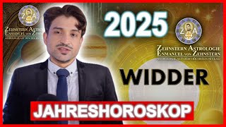 WIDDER JAHRESHOROSKOP 2025 | ZEHNSTERN ASTROLOGIE  | ENMANUEL VON ZEHNSTERN