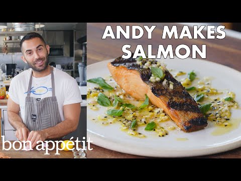 Grilled Salmon with Lemon Sesame Sauce Recipe by Tasty