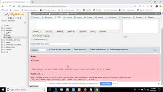 INSERT INTO TABLE VALUES | PHPMYADMIN TUTORIAL
