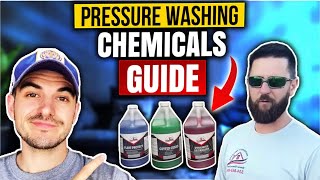 Pressure Washing Chemical Guide: Everything You Need