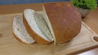 Perfect homemade bread: simple and incredibly delicious🤤🥖