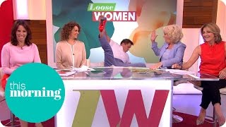 John Barrowman Falls Off His Chair During The Loose Women Promo | This Morning