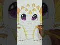 How To Draw A Mythical Kitten Dragon🐈‍⬛️🐲#art#drawing#dragon#mythical#mythicalanimal#viral#trending