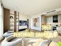 CONNER RATCHATEWI - 173SQ.M. PENTHOUSE 3BED3BATH พาทัวร์ห้องขายจริง