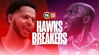 NBL25 Round 16 - Illawarra Hawks vs New Zealand Breakers