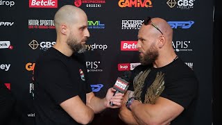 MOGĘ PRZEDSTAWIĆ PEŁEN PAKIET BADAŃ - WUJASZEK FERICZE PRZED WALKĄ - KONFERENCJA FAME MMA 11