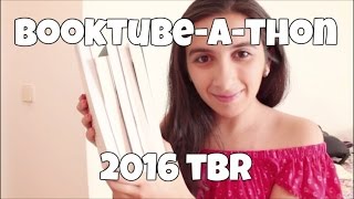 BOOKTUBE-A-THON 2016 TBR