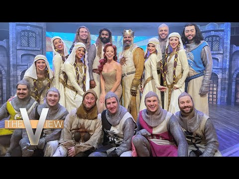 Monty Python's ‘Spamalot’ on Broadway Performs On 'The View' The View