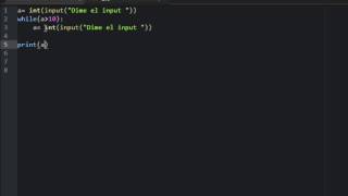 Validating input from user in Python Mastery 29