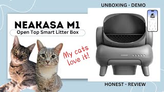 NEAKASA M1 || Self-Cleaning Litter Box || Unboxing - Setup - Review ||