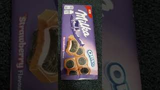 New Milka Oreo Strawberry Flavor #shorts