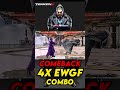 4X EWGF Combo Comeback Kazuya