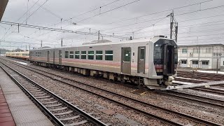 【車窓】羽越本線 普通列車　東酒田駅～砂越駅　GV-E400系