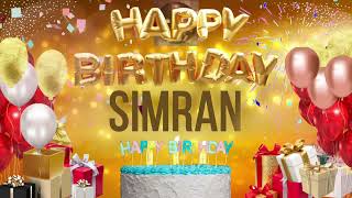 SiMRAN - Happy Birthday Simran सिमरन