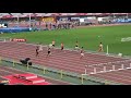 日本陸上選手権 2021 男子400mh 予選1組 豊田将樹1st