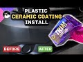 Installing a Plastic Ceramic Coating [ Gyeon Trim ]